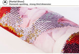 DIY 5D Diamonds Embroidery Mosaic The spirit of the peacock Round Diamond Painting Cross Stitch Kits Home Decor