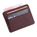 Fashion Women Lichee Pattern Bank Card Package Coin Bag Card Holder Travel Leather Men Wallets Women Credit Card Holder Cover