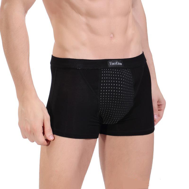 Black Men Briefs Health Care Tourmaline Prostate Boxer Magnetic Therapy Penis Enlargement Underpants Male Sexy Underwear Secondary image