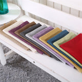BZ142  Luxury Cushion Cover Pillow Case Home Textiles supplies Lumbar Pillow Lattice Chenille plain pillow chair seat