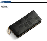 Genuine Leather Wallet for Women Lady Long Wallets Women Purse 6 Colors Wallet female Card Holder women clutch DC10