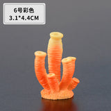 2pcs/lot simulation resin coral aquarium fish tank fish turtle small ornaments mini gift decoration starfish DIY ornaments