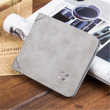 New Vintage High quality PU leather clutch male leather Wholesale ultra-thin fashion casual men's wallet clam