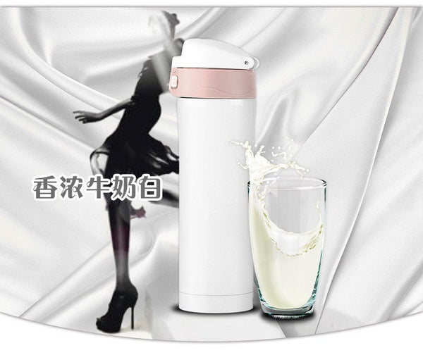 CJ016 Heat Insulating Bottle Bounce Bottle Automotive Stainless Steel bottle Drink Water Bottle Drinkware Outdoor Portable