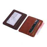 Fashion Women Lichee Pattern Bank Card Package Coin Bag Card Holder Travel Leather Men Wallets Women Credit Card Holder Cover