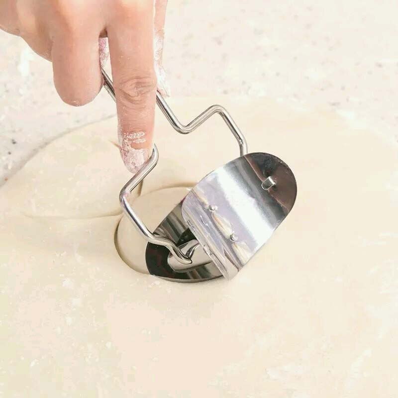 Stainless Steel Dough Press Dumpling Maker Mould Pie Ravioli Pastry Tools Circle Dumpling Wraper Cutter Making Machine