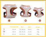 Adjustable Soft Breathable summer pet Dog Harness Vest and leash for small Dog Collar Cat Pet Dogs Leash running Chest Strap