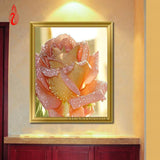 DIY 5D Diamond Embroidery The Beautiful Roses Round Diamond Painting Cross Stitch Kits Diamond Mosaic Home Decoration
