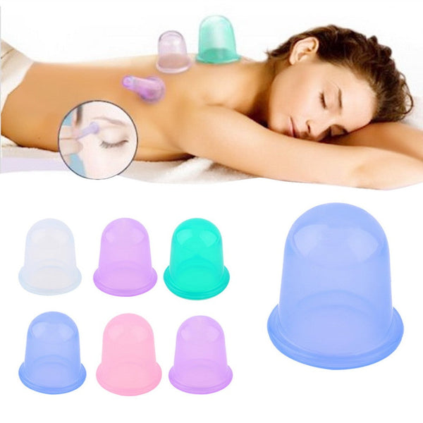 Family Body Massage Helper Anti Cellulite Vacuum Silicone Cupping Cups Brand new and High quality 1pc