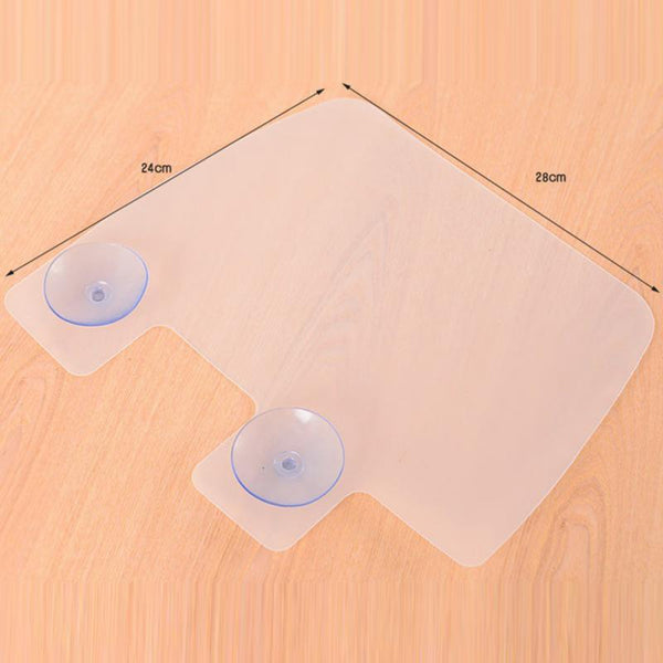 Kitchen organizer shelf prateleira wall shelf sucker splash water baffle pool board kitchen rack bathroom accessories sink shelf