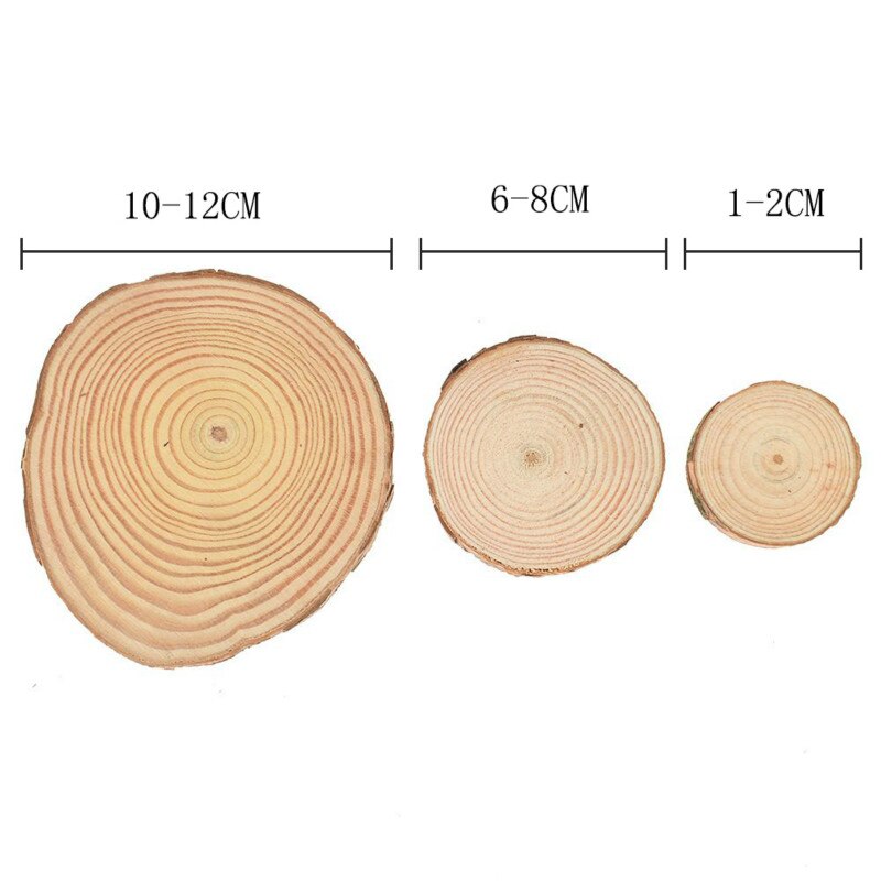 Tea Coasters Cup Holder Mat Coffee Drink Natural Wood Coaster Home Decor Main image