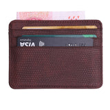 Fashion Women Lichee Pattern Bank Card Package Coin Bag Card Holder Travel Leather Men Wallets Women Credit Card Holder Cover