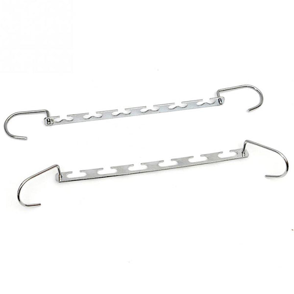 1Pcs 37cm Multifunctional Space Saving Metal Hangers with Hook Magic 6 Hole Clothes Closet Organizer Iron Clothes Drying Rack