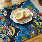 BZ808 Table mats Tableware mats Pads New Japanese style and wind heat insulation dining table mat art table mat Japanese dishes