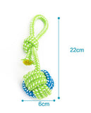 Dog Toy Dog Chews Cotton Rope Knot Ball Grinding Teeth odontoprisis Pet Toys Large small Dogs 7 Style options