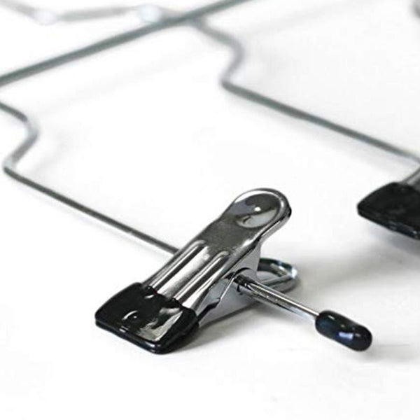 1 PC 32.5*36 cm 4-layer Pants Rack Trousers Skirt Jeans Socks Hanger Drying Rack 8 Clips Wardrobe Space Saving Storage Organizer