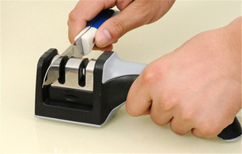 New Two Stages Diamond Ceramic Kitchen Knife Sharpeners Sharpening Stone Sharpener Kitchen Knives Tools Knives Tools
