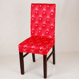 HELLOYOUNG Modern Elastic Chair Cover Home Decor Dining Spandex Stretch Chair Cover For Weddings Banquet Hotel Washable U1079