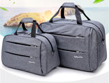 Luggage travel bags Waterproof canvas men women big bag on wheels man shoulder duffel Bag black gray blue carry on cabin luggage