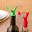 Double Oil Bottle Mouth Stopper Sauce Bottles Nozzle Caps Wine Stopper Pour The Liquid Guiding Device Kitchen Tools