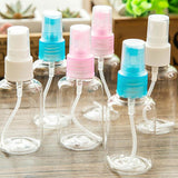 50ml Mini Travel Use Transparent Plastic Perfume Atomizer Small Soap Storage Skin Care Empty Spray Refillable Bottle