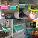 Creative Refrigerator Storage Box Fresh Spacer Layer Storage Rack Drawer Fresh Spacer Sort Kitchen Tool 16.5x15cm