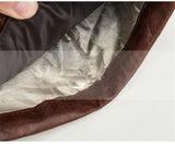 Double zipper bulk wallet anti-RFID steal fashion short casual men's wallet new genuine leather wallet