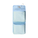 Large Pocket Dot Oxford Cloth Storage Bag Wall Door Hanging Storage Bag Sundries Storage Organizers