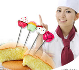 Cake Tester Stirring Rod Long Needle Bread Probe Stainless Steel Cake Muffin Baking Bread Tools Detector Needles