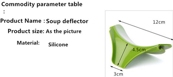 New Coming Creative Kitchen Gadgets Pour Soup Anti-spill and Leak Soup Deflector Useful Home Kitchen Specialty Tools