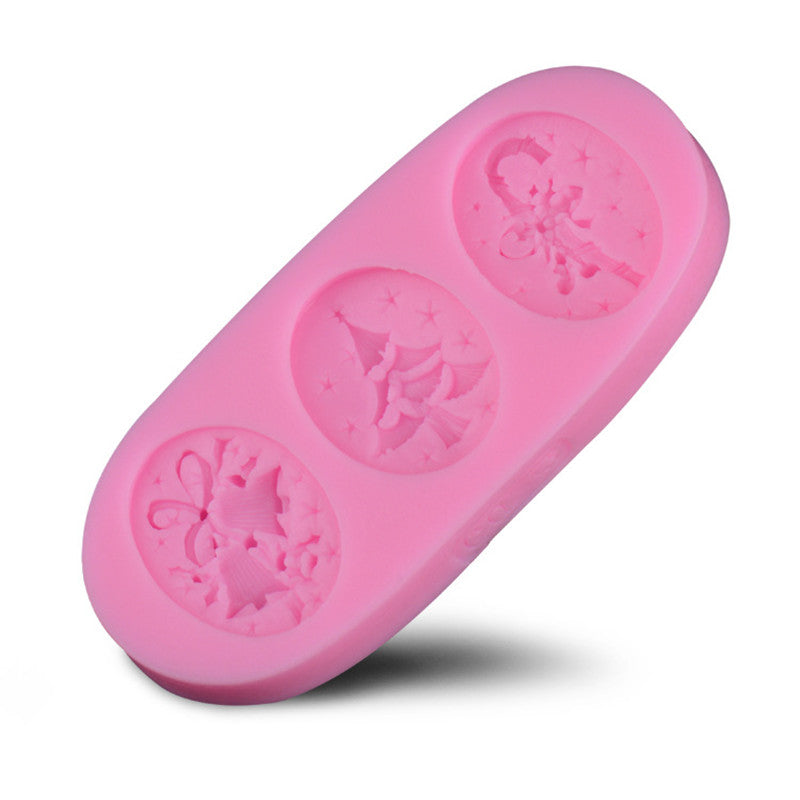New Silicone Cake Decorating Mold Fondant Cupcake Candy Chocolate Soap Christmas Decoration Sugar Craft Silicone Mould