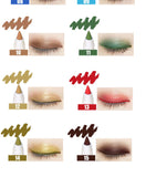 Menow Brand 12 Colors/Set Eyeliner Lip Pencil Waterproof Eye shadow Make up kit Cosmetic 3-in-one Eyes Makeup maquiagem 5471