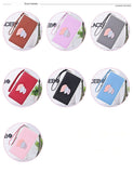 Tide leaf new long section of lychee pattern ladies wallet Korean casual lunch box clutch ladies' leather handbag purse