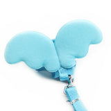 Cute Angel Pet Dog Leashes and Collars Set Puppy Leads for Small Dogs Cats Designer Wing Adjustable Dog Harness Pet Accessories