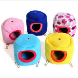 Winter Warm Small Animal Pet House Hammock Rabbit Hamster Rat Hanging Bed House Cute Mini Pet Cage Toys Mouse Toys