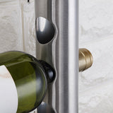 Creative Wine Rack Holders 12 Holes Home Bar Wall Grape Wine Bottle Holder Display Stand Rack Suspension Storage Organizer