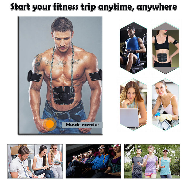 Smart ems hip trainer myostimulator massager Electric Muscle Stimulator Wireless Buttocks Abdominal Fitness training Body care Main image