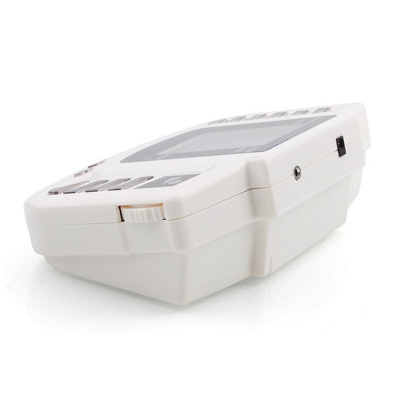 New Russian button Electrical Muscle Stimulator Body Relax Muscle Massager Pulse Tens Acupuncture Therapy Slipper+8 Pads+box Secondary image
