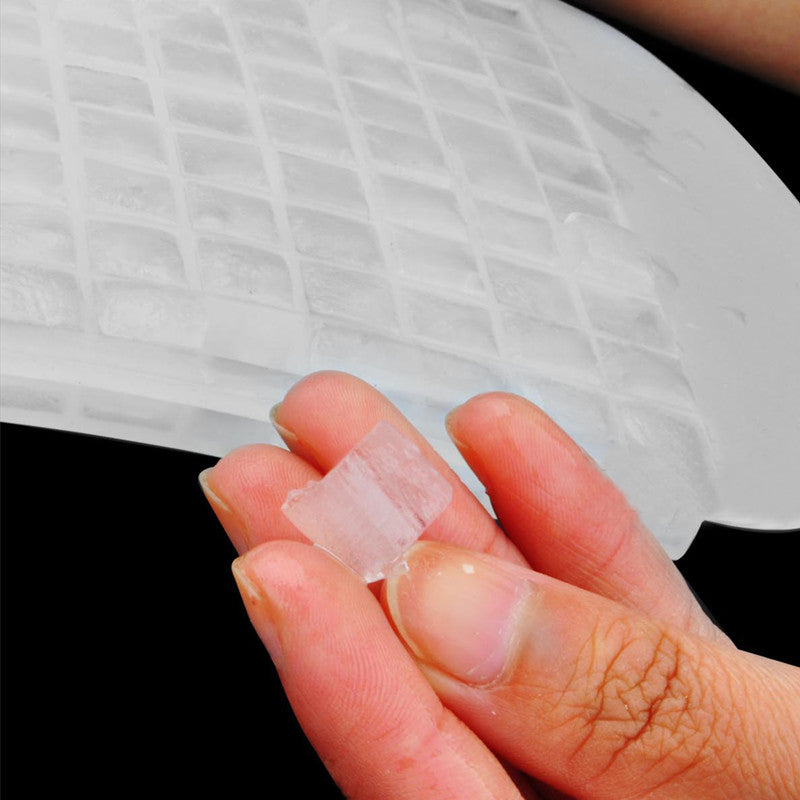 Square 1 pc 160 Holes Ice Mold Silicone 4 Colors Bar Drink Whiskey Sphere 160 grids Ice Mold DIY Ice Cube Tray Make