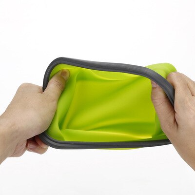 Silicone Folding Bento Box Collapsible Portable Lunch Box for Food Dinnerware Food Container Food Bowl For Children