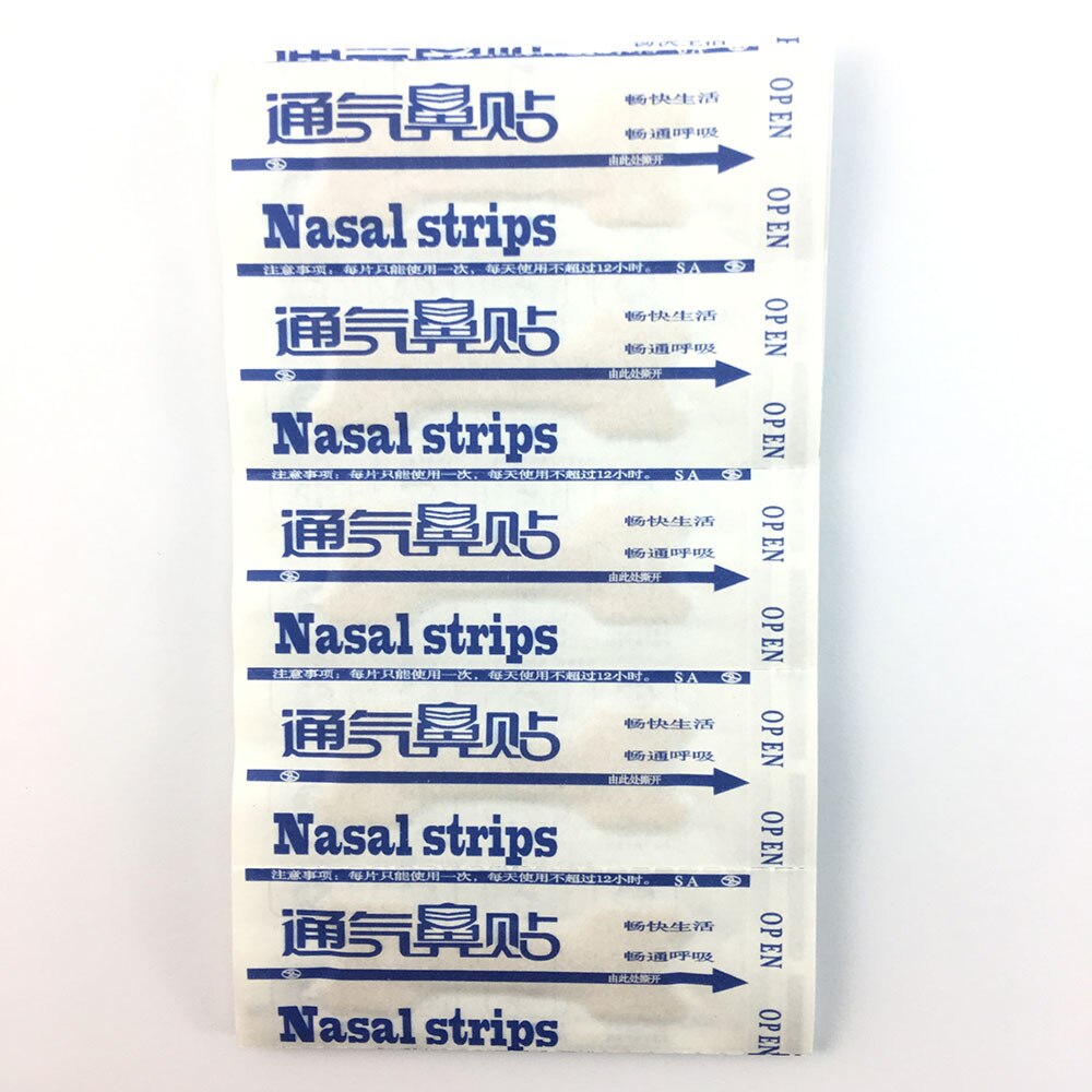 100/50 Pcs Breathe Right Better Nasal Strips Right Way To Stop Snoring Anti Snoring Strips Easier Better Breathe Health Care Main image
