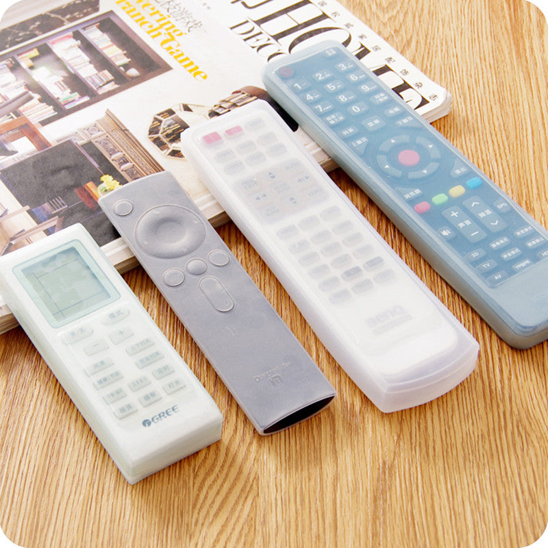Silicone Protective Case Cover Skin For TV Remote Control Dust Cover Holder Organizer Can Be Cleaned Home Decoration Main image
