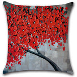 BZ148 Luxury Rich Tree and Flowers Cushion Cover Pillow Case Home Textiles supplies decorative throw pillows chair seat