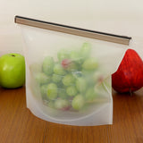 4pcs Reusable Silicone Vacuum Food Fresh Bags Wraps Fridge Food Storage Containers Refrigerator Bag Kitchen Colored Bag