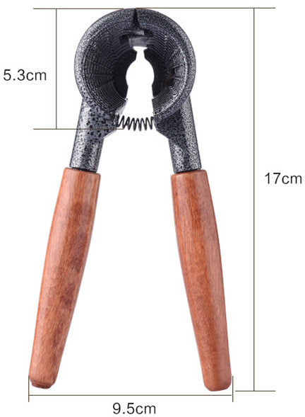 High Quality Tool Quick Nut cracker Nuts Sheller Cracker Opener Plier Kitchen Accessories Sheller Walnut Pliers Metal