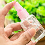 50ml Mini Travel Use Transparent Plastic Perfume Atomizer Small Soap Storage Skin Care Empty Spray Refillable Bottle