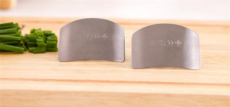 Finger guard newest stainless steel protect finger hand not to hurt cut Safety Guard Kitchen cooking tools