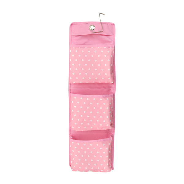 Large Pocket Dot Oxford Cloth Storage Bag Wall Door Hanging Storage Bag Sundries Storage Organizers