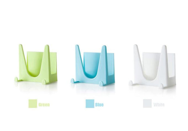 Wall Housekeeper Plastic Kitchen Pot Pan Cover Shell Cover Sucker Tool Bracket Storage Organizer Rack Hanger Dropshipping