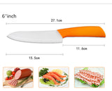 brand high quality kitchen knife ceramic knife set 3" 4" 5" 6" inch + peeler + Transparent Acrylic Stand kitchen